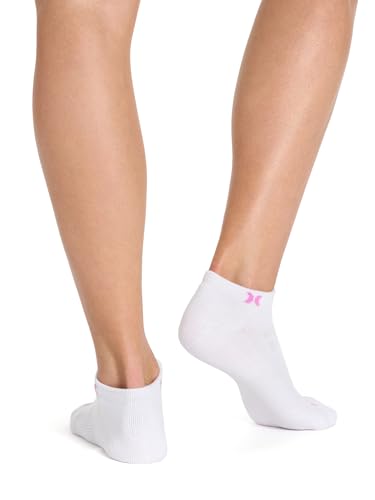 Hurley Women's 8 Pack Sport Ultra Soft Low Cut Socks4