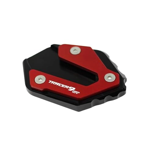 Coussinet de béquille Tracer 9 GT élargisseur de support moto rouge