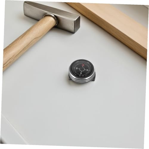 Set de 2 brújulas desmontables tipo reloj IMIKEYA para camping miniatura 4