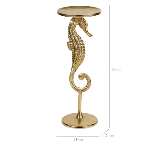 Image of Metal Brings Coastal Glam Side Table for Living Room Bedroom Home Decor Coffee Table Bedside Table and End Table