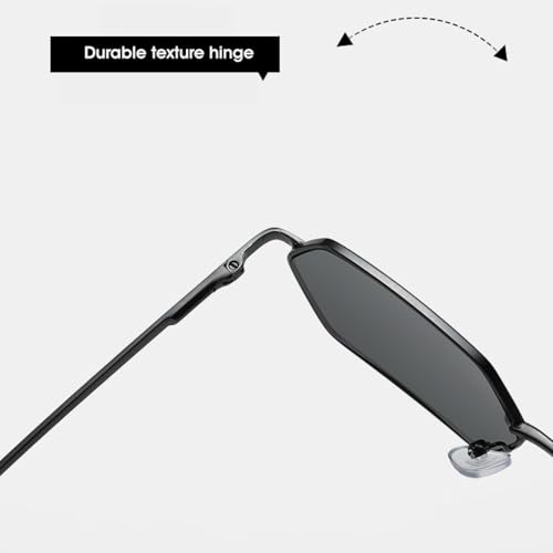 Classic Polygon Sunglasses Men Fashion Small Frame Mirror Coating Uv4004