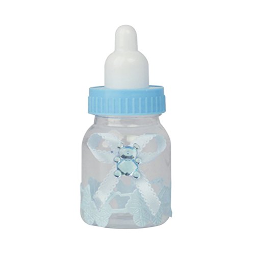Leorx Candy Bottle Gift Box Baby Shower Favors 12Pcs (Blue) #TOP1