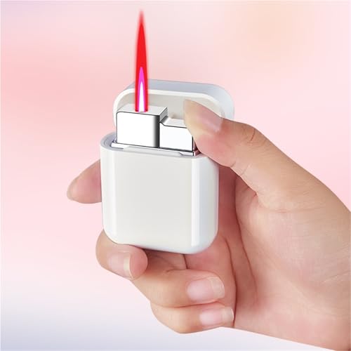 Encendedor resistente al viento para mujer, accesorio recargable e inflable portátil 3