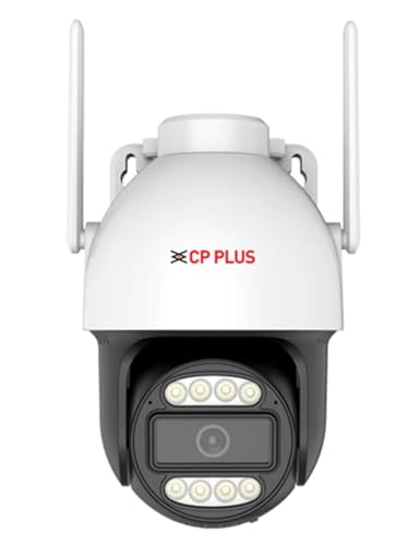 CP PLUS 3MP Smart Wi-fi CCTV Camera | 360° View | Advanced Night Vision | 2-Way Talk | Advanced Motion Tracking | SD Card Support (Upto 256GB) | IR Distance 25 Mtr | EZ-S31 (B0DFMFL3QS) Amazon Price History, Amazon Price Tracker