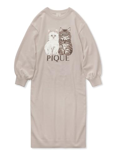 [ジェラート ピケ] ツインズキャットJQDワンピース PWNO254121BEGFのサムネイル