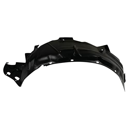 Image of TRQ Front Driver and Passenger Side Inner Fender Liner Set Compatible with 2003-2007 Honda Accord Sedan