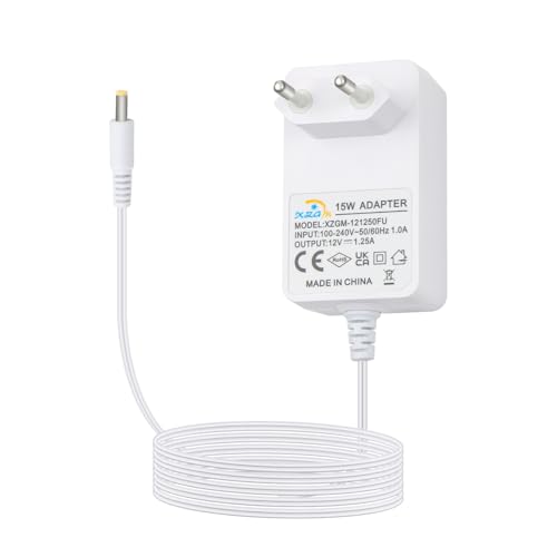 12V1.25A Netzteil für Echo Dot und Echo Show 5, Echo Dot (3./4. Gen.), Echo Show 5, Echo Spot und Fire TV Cube | 12V15W ...