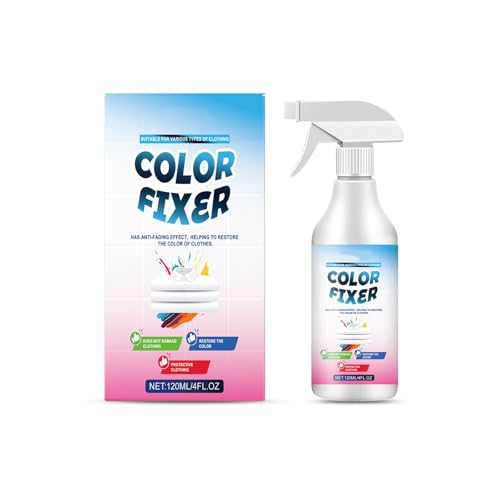 YROHGKPN Solución de protección de color para cargas mixtas de ropa Previene la decoloración Protege la integridad de la ropa delicada y oscura Fijador