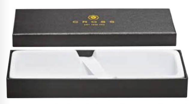 Miniatura 3 de Pen Savings Bolígrafo personalizado Cross Coventry, negro y dorado, grabado personalizado, regalo ejecutivo