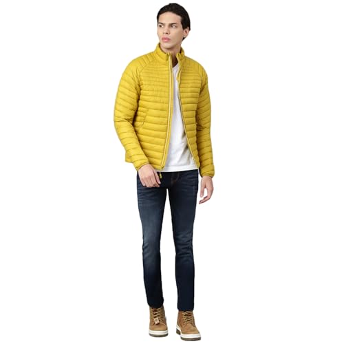 Image of Woodland Men Long Sleeves Quilted Regular Fit Polyester Jackets