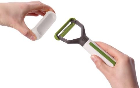 Chef'n Freshforce 3 in 1 Vegetable Peeler, Arugula, 7x2.6x16.2 cm