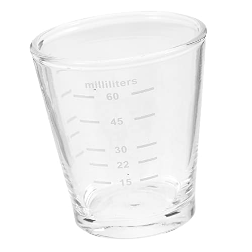 PRETYZOOM Taza De Café Expreso Vasos Medidores Para Líquidos Tazas Medidoras De Líquidos Taza Con Escala Tazas De Café Expreso Tazas De Leche Taza Medidora Pequeña Taza De Leche Café