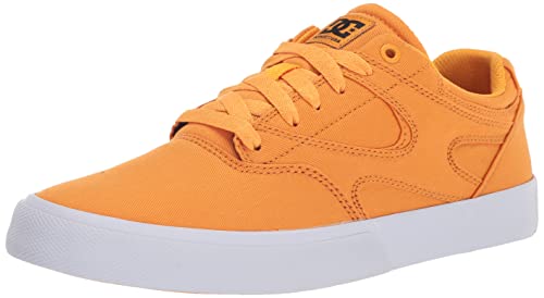 Dc Men's Kalic Vulc Low Top Casual Skate Shoe, Gold, 11 #TOP25