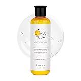 Farmstay Citrus Yuja Vitalizing Toner – Vitamin C Facial Toner for Dry & Sensitive Skin, Dark Spot Correcting, Moisturizing & pH-Balancing, Smoothing, Korean Skin Care, for Women & Men, 9.46 fl. oz.