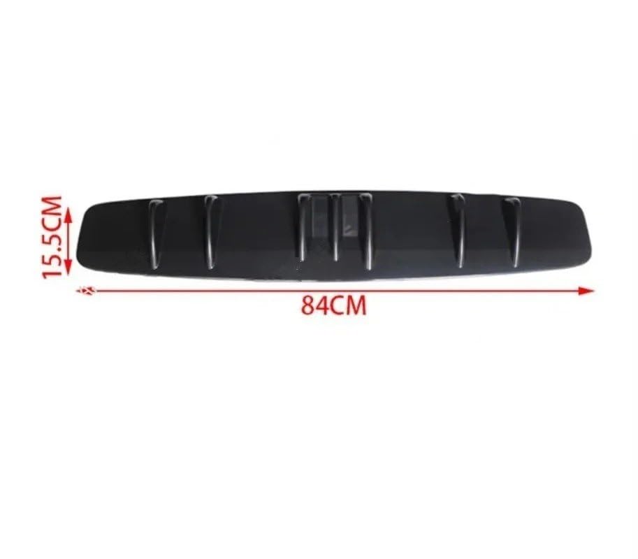 Diffuseur arrière Durango SRT RT stabilisateur avec lèvre et becquet 7 ailettes