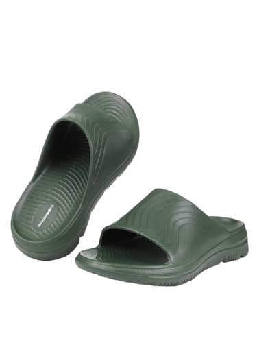 Image of Bewakoof Men's Beige EVA Comfy Sliders