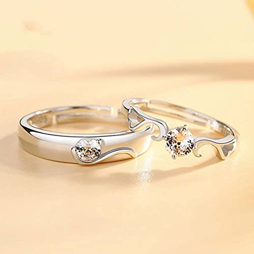 Bague ouverte ajustable en argent S925 : la solution aux problèmes de taille de doigt - 5