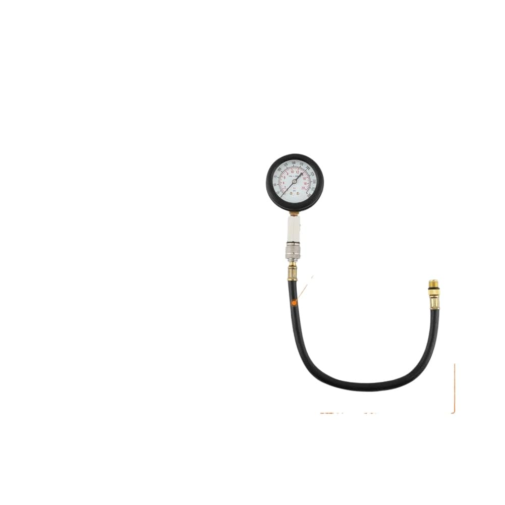 Tester di compressione del motore Tester di pressione del cilindro da 0-300 PSI Tester di scintilla compatibile con veicoli automobilistici motociclistici