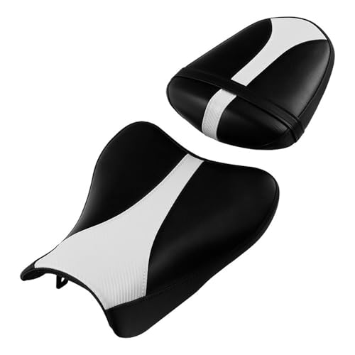 Accesorios para motocicletas: asientos delanteros y traseros blancos de GSXR1000
