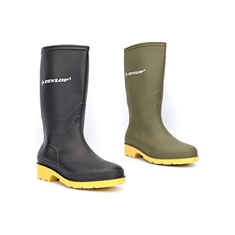 Dunlop Waterproof Boys and Girls Wellington Boots Cover