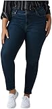 Dressbarn Women's Plus Westport Signature High Rise 5 Pocket Skinny Jean with Hidden Tummy Solution