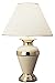 ORE International 6129IV 32-Inch Metal Lamp, Ivory