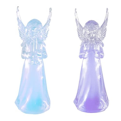 TaimeiMao 2 Stück Weihnachtsdeko Engel Figur,Weihnachtsengel...