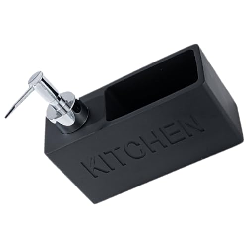 Healeved Pump Jars Hand Soap Dispenser Kitchen Hand Soap Bottles Lotion Dispensers Sponge Holder