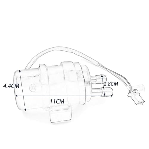 Bomba de combustible para solucionar tirones en moto Steed y Shadow 3