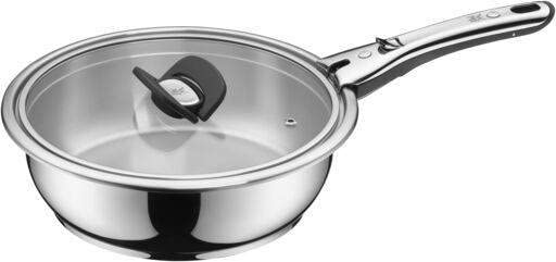 WMF Click&Serve, sauteuse à induction, 24 cm, acier inoxydable