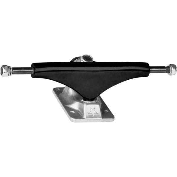 Mini Logo Skateboards Black/Polished Skateboard Trucks - 5.25" Hanger 8.0" Axle (Set of 2)