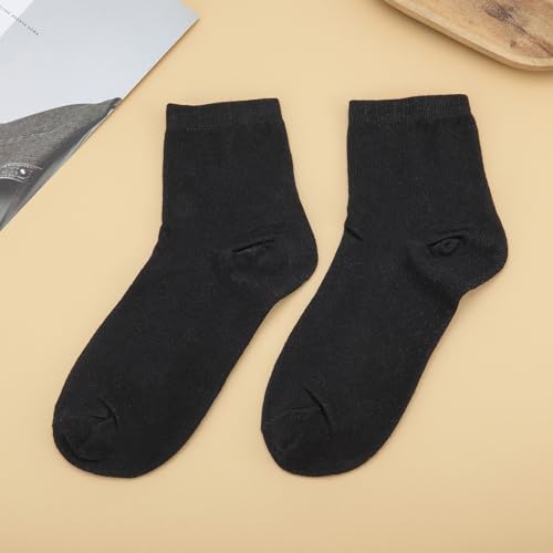 Dress Socks for Women and Men, Breathable Comfortable Crew Socks, 3 Pack3