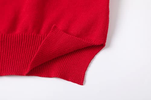 Image of Girls' Cardigan Sweater [Cute Petal Buttons] Cotton Long Sleeve Crewneck Uniform Sweater for 5-14 Years Girls
