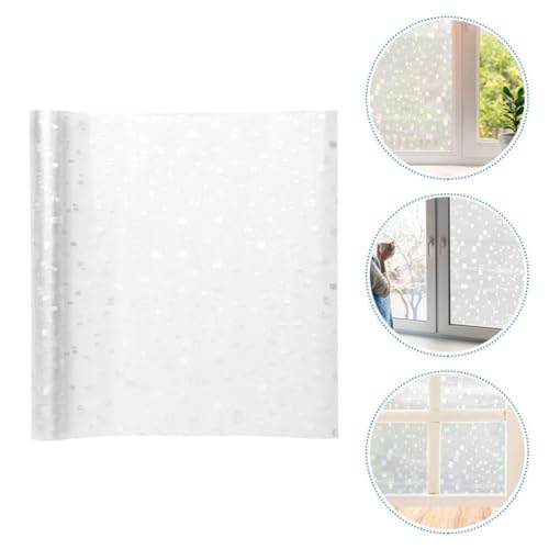 Vinilo decorativo adhesivo frosted 60x100 cm blanco miniatura 5