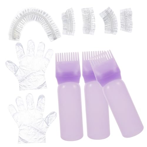 GANAZONO Kit De Teinture Pour Cheveux Kit De Coloration Capillaire Outil De Coloration Pour Salon à Domicile Applicateur Huile Capillaire