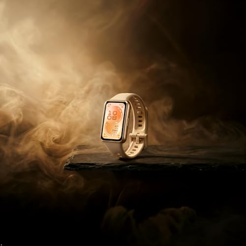 Image of Huawei Band 11 Health & Fitness Tracker, Enhanced Sleep Tracking, All-Day Health Monitoring, Ultra-Slim & Comfort Wear, Compatible with iOS & Android, Smart Watch, Metal (Beige)