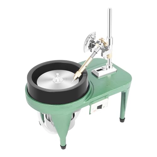 180W Gem Faceting Machine & Jade Polisher, 2800RPM Rock Polisher Flat...