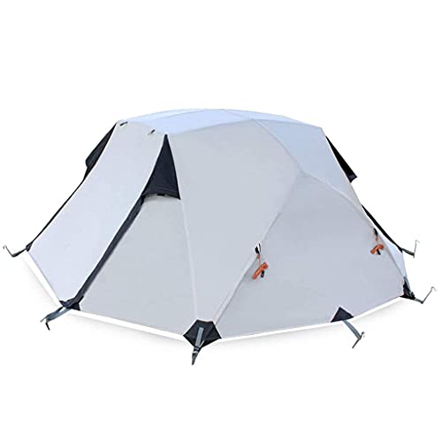 Tienda de campaña de campaña Impermeable Mochila Compatible con 2-3 Personas Impermeables, adecuadas, compatibles con Viajes Familiares, Playa, Campamento y Actividades al Aire Libre 210x210x135cm