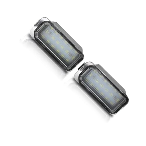 Luces de matrícula para Ford Kuga con tecnología anti-parpadeo y kit de plafones