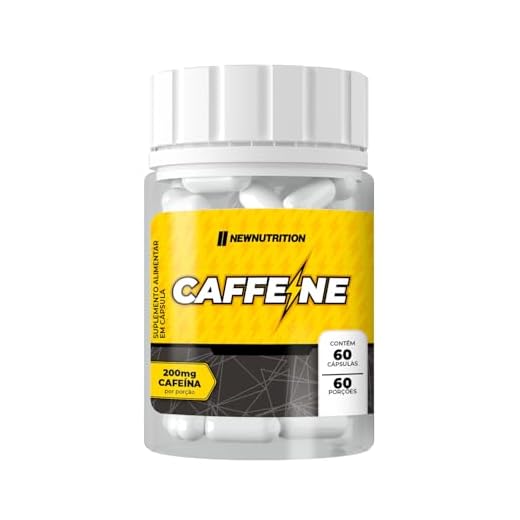 Newnutrition Caffeine 200Mg - 60 Cápsulas