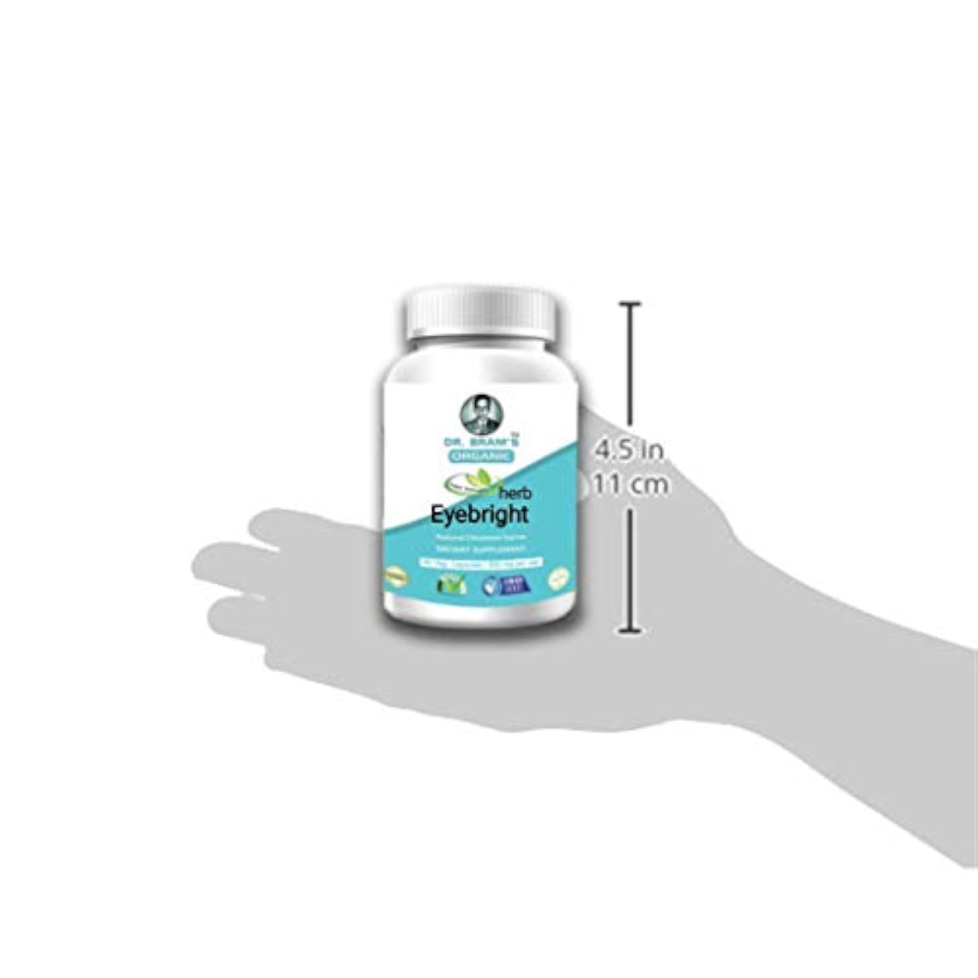 DR. BRAM'S ORGANIC EYEBRIGHT HERB 500 MG