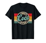Best Coco Ever Vintage Retro Mother's Day Gift T-Shirt