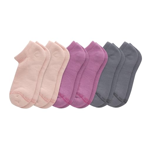 Hanes Women's Originals Supersoft No Show Socks, Stretch No Show Socks, 6-Pairs2
