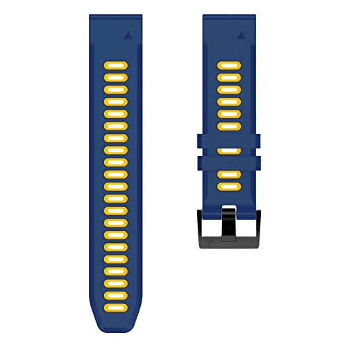 Bracelet montre 26mm silicone pour Garmin Quickfit rechange étanche montre connectée