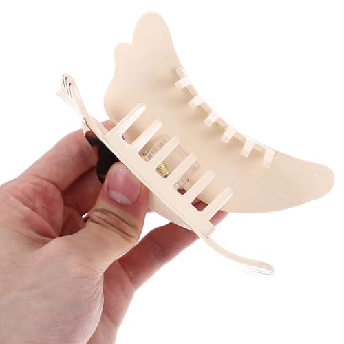 Pince cheveux épais en plastique robuste motif chien tacheté