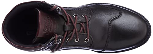 Image of Royal Enfield Marshall Boots Charcoal & Red