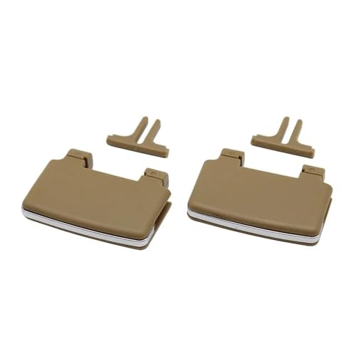 Car instrument panel に適合する W164 ML GL 300 350 450 500用車リアセンターコンソールエアコンベントグリル1648300454 ダッシュボードエアコンベントカバー(Beige S)