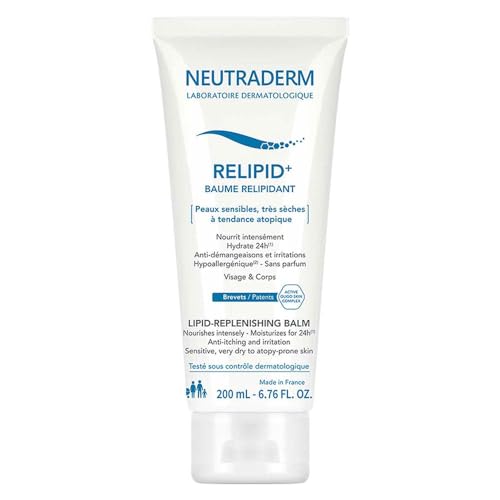 Neutraderm baume relipidant apaise les peaux sensibles