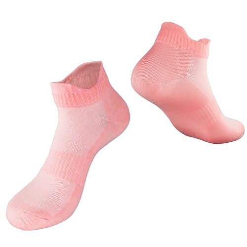 Image of Womens Anti Odor Breathable Moisture Wicking Sports Cotton Low Cut /Quarter Crew Socks for Athletes Foot