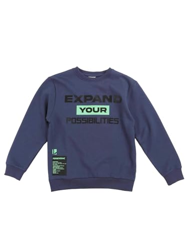 Sweatshirt Losan bleu 8 ans anti-irritation pour la peau des enfants